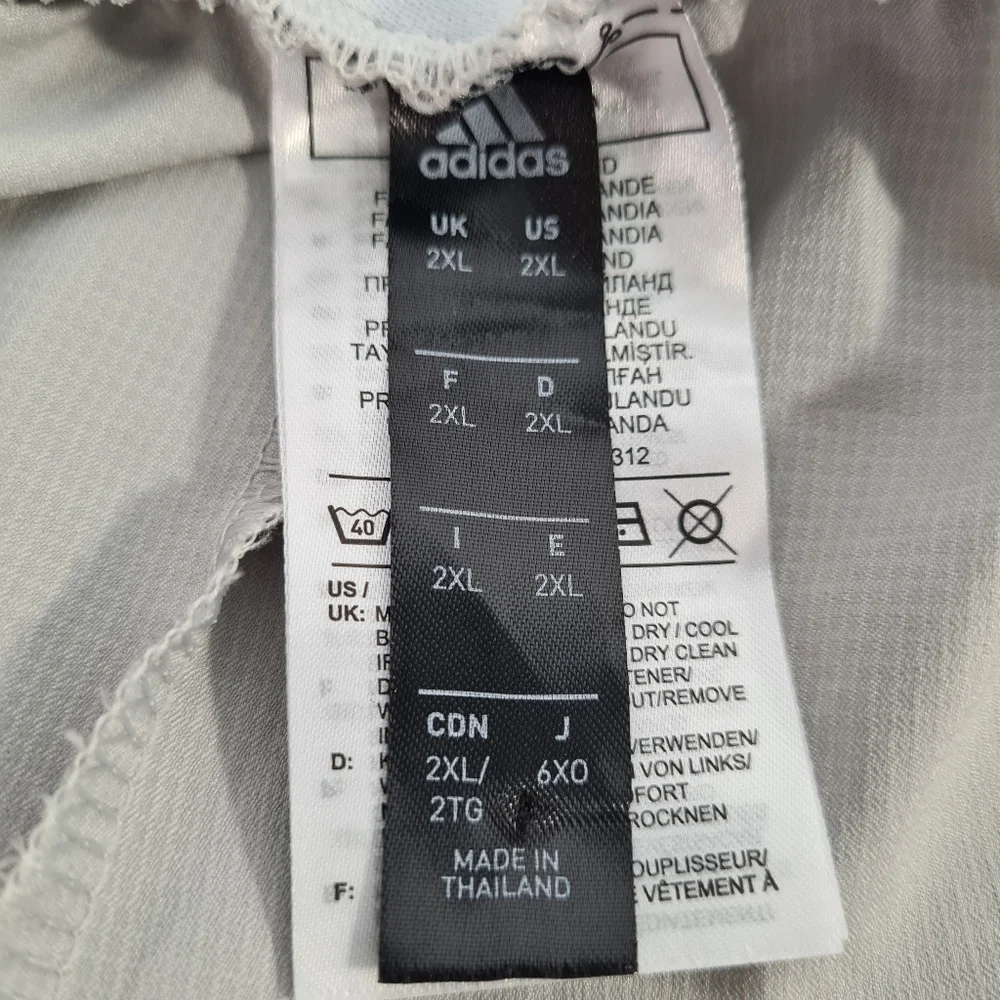 Adidas EH8660 Toronto FC Authentic Team Shorts Aeroready Gray Men's Size 2XL